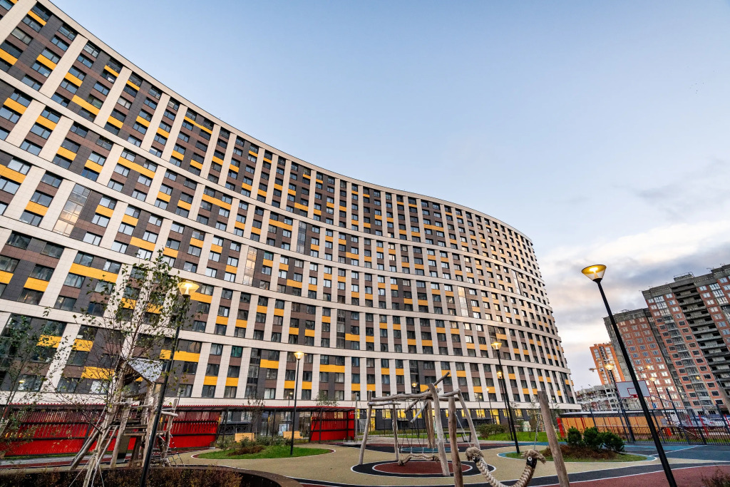 Фотография квартиры Апартаменты Globalstay Новая Студия с Дизайнерским Ремонтом ЖК Авиатор 15 Мин Пешком до Метро Девяткино