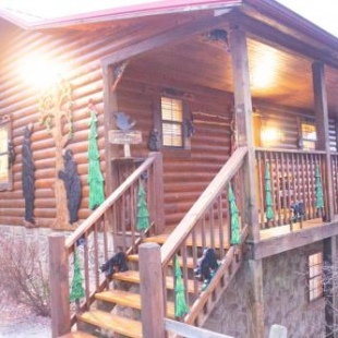 Фотография гостевого дома Private Cabin in Sevierville, Wraparound Deck, 2-King Beds, Work Desk, Wifi, Hot Tub & Dog-Friendly