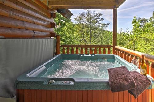 Фотографии гостевого дома 
            Upscale Sevierville Cabin with Hot Tub and 3 Decks!