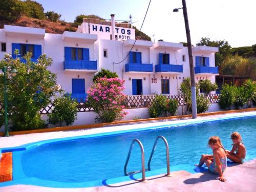 Фотографии гостиницы 
            Haritos Hotel - Geothermal Hot Swimming Pool