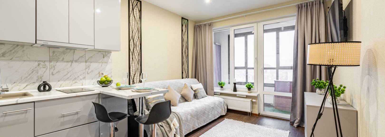 Фотография квартиры Прекрасный вид на Москву! Круглосуточное бесконтактное заселение | 6 мин от м. Нижегородская