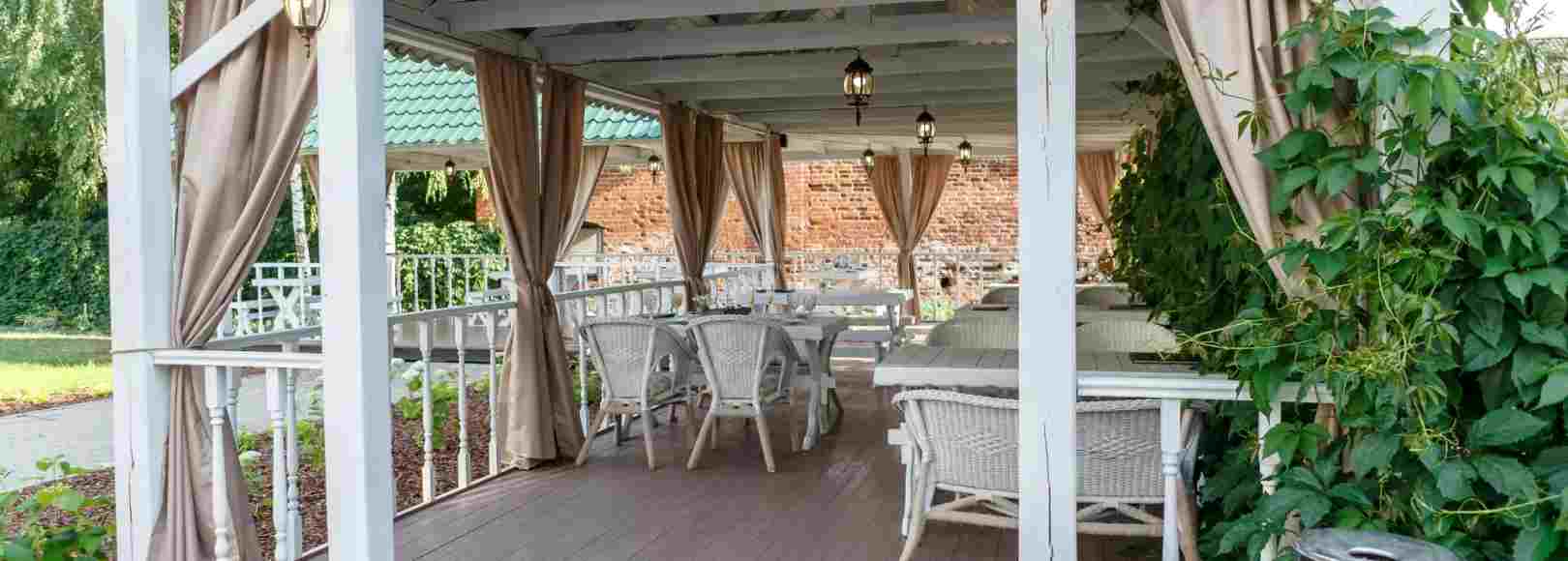 Фотография банкетного зала Открытая веранда