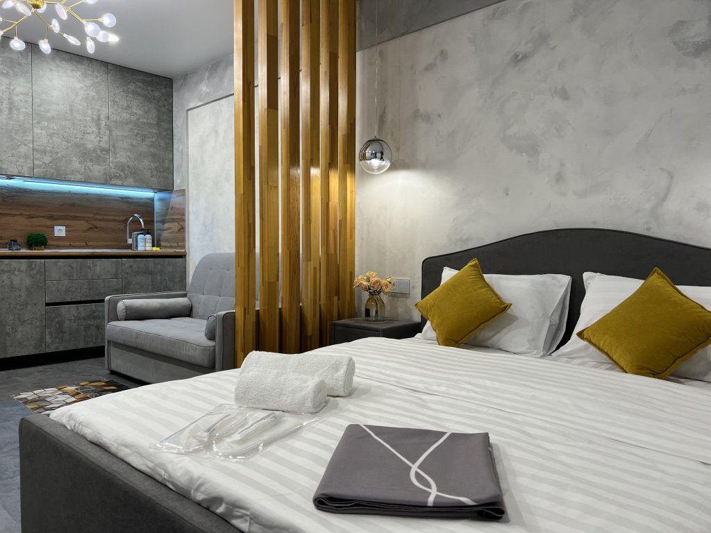 Фотография квартиры Апартаменты Атмосфера в доме Бизнес-класса в центре города