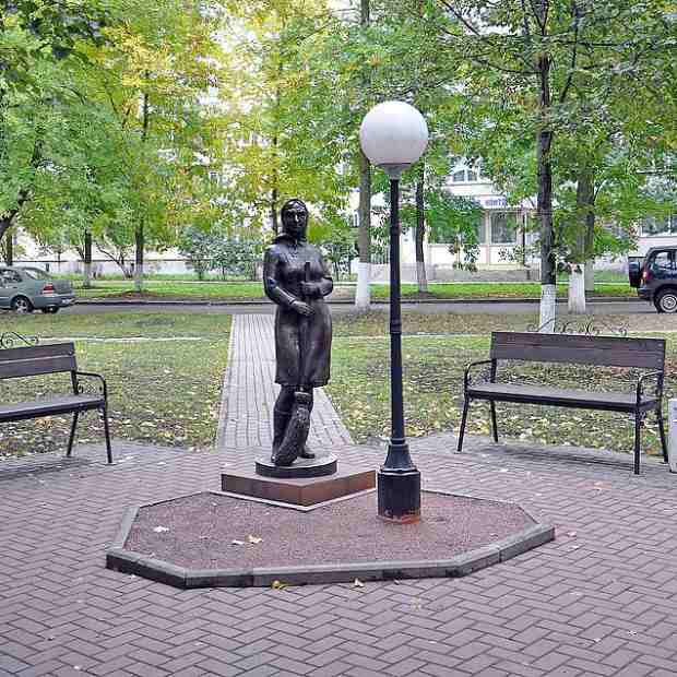 Фотография памятника Памятник дворнику