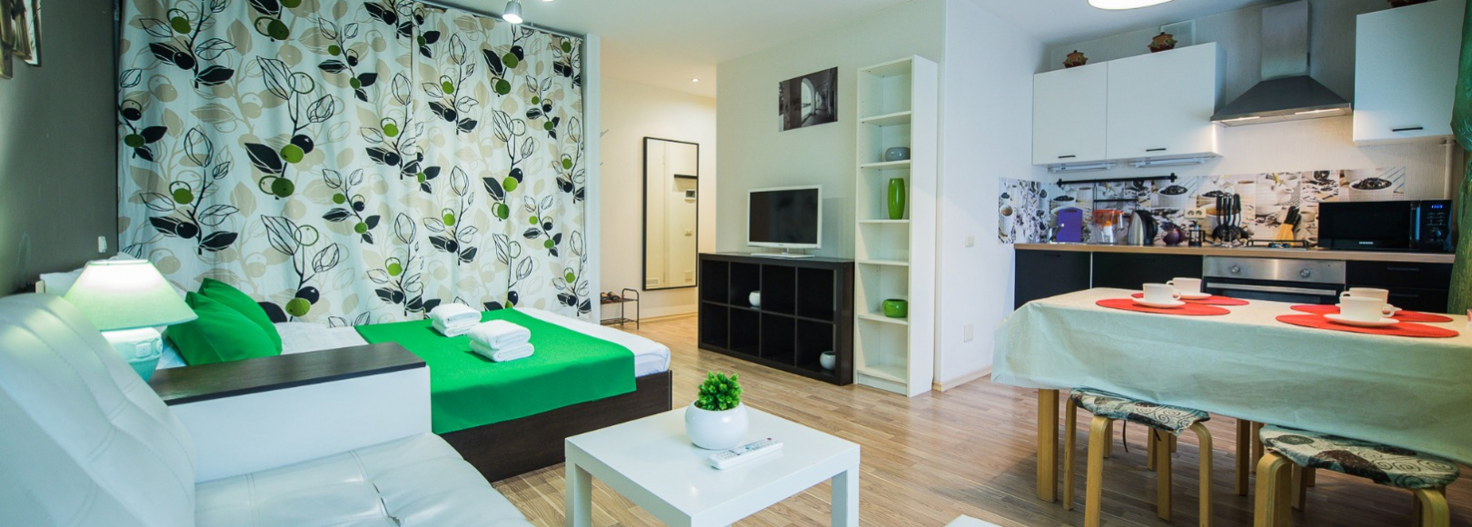 Фотография квартиры Пять Звёзд Уютная современная студия в центре