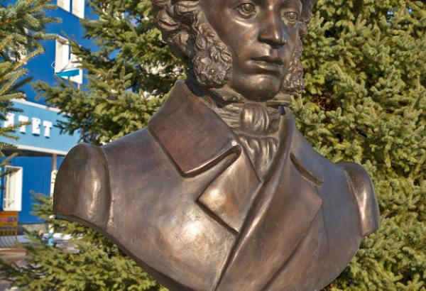 Фотография памятника Бюст А.А. Пушкину