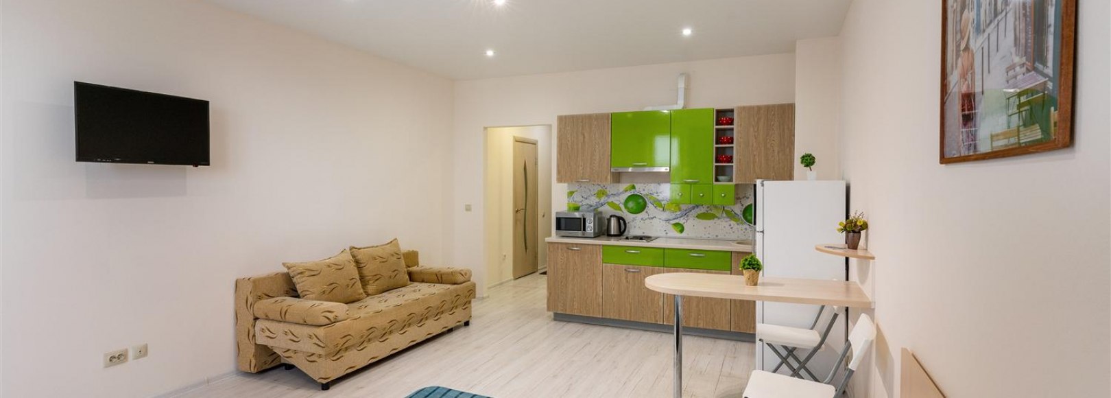 Фотография квартиры Однокомнатная квартира в новом доме в центре Тюмени после ремонта