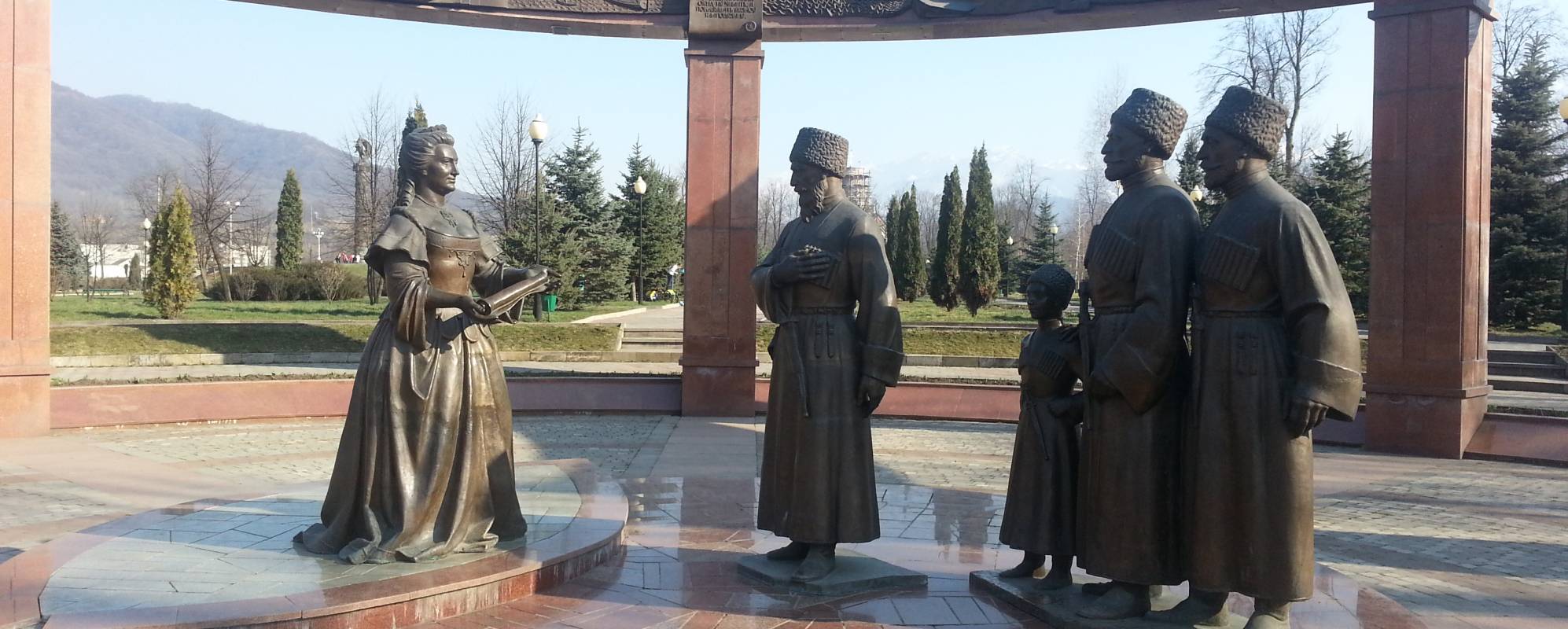 Площадь дружбы народов Владикавказ