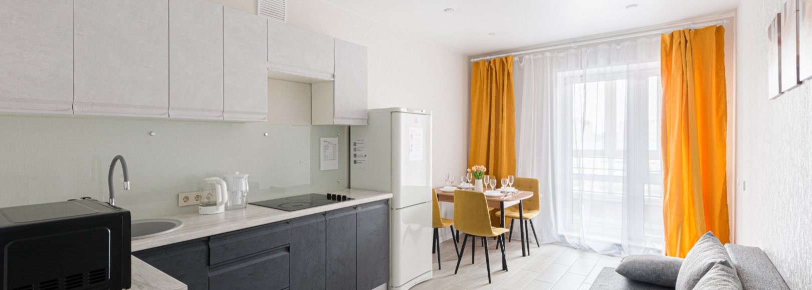 Фотография квартиры Просторная новая квартира в современном мкр. Новый город, Прокопьева 11 от RentAp