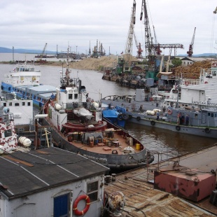 Фотография транспортного узла Морской порт Николаевск-на-Амуре